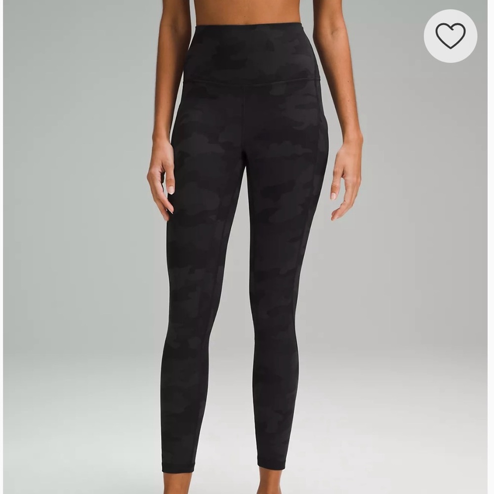 Lululemon Camo Align Leggings w Pockets
